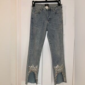 Rhinestone jeans